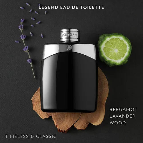 Vista 2 de MONTBLANC - Legend Eau de Toilette - Colonia para hombre - Fragancia fresca y fougere - Con notas de Bergamota, Jazmín y Sándalo