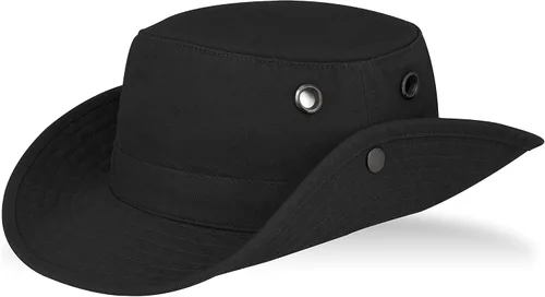 Vista 2 de Tilley Sombrero Wanderer estándar, negro, 7 14