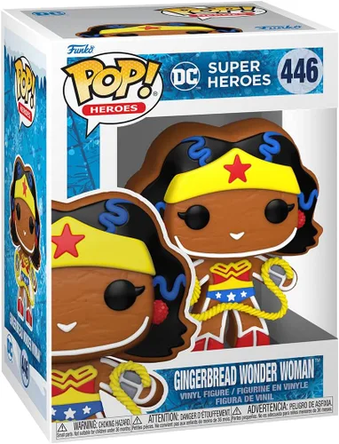 Vista 2 de Funko Pop! Heroes: DC Holiday - Gingerbread Wonder Woman