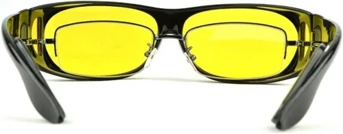 Vista 5 de SOOLALA Value Pack HD Night Vision Wraparounds Wrap Around Wind Gafas de sol