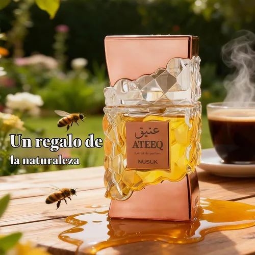 Vista 5 de AFLUXE Ateeq Cologne de Lujo para Hombre - Elixir Aromático de Lavanda y Oud - 100 ml Eau de Parfum - De Larga Duración - Versátil - Firma Élite