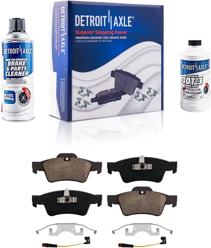 Vista 117 de Detroit Axle - Pastillas de freno para Avalanche Express Suburban Savana Yukon XL 1500 Chevy Tahoe GMC Cadillac Escalade, Pastillas de freno