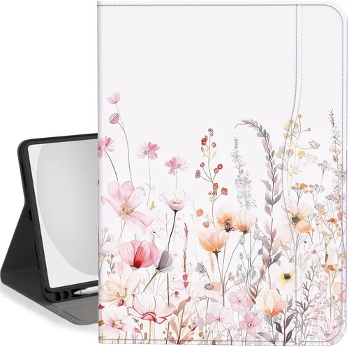 Vista 9 de Feams Funda para iPad (A16) de 11ª generación de 11 pulgadas 2025, iPad de 10.9 pulgadas 2022, funda de suspensión automática con soporte para lápiz