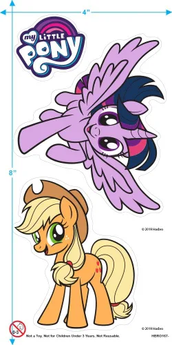 Vista 10 de Popfunk Camiseta y calcomanías clásicas de My Little Pony: Friendship is Magic Twilight Sparkle