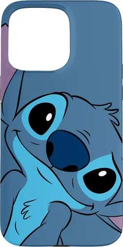Vista 31 de Disney Lilo y Stitch Linda Carátula de Stitch en Color Gris Pizarra para iPhone 17