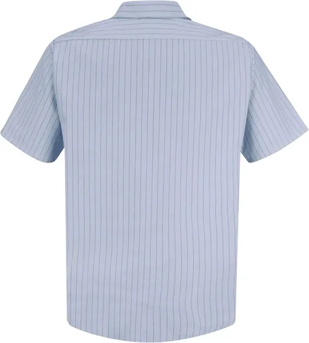 Vista 2 de Red Kap - Camisa de trabajo industrial para hombre, ajuste regular, manga corta