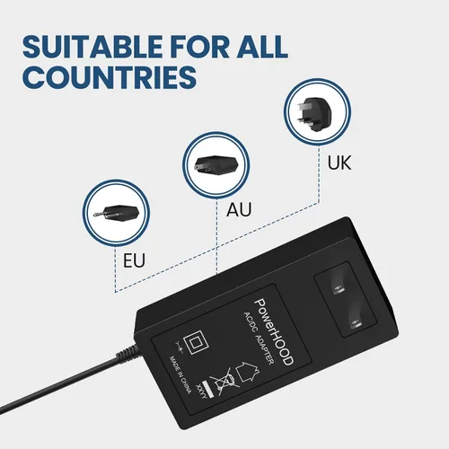 Vista 3 de Adaptador de CA de 12 V compatible con cargador de afeitadora Remington PA-1204N F7800 F5800 F5790 F4790, cable de alimentación para Remington Razor