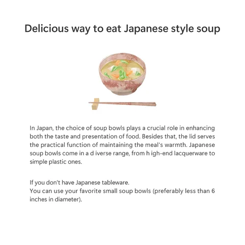 Vista 9 de Paquete de 6 sopas de sabor tradicionales japonesas (seta, bambú, ciruela)