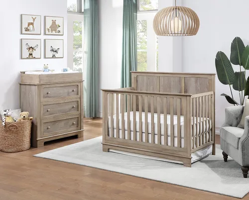 Vista 6 de Suite Bebe Grayson - Decoración rústica alpina para cambiador