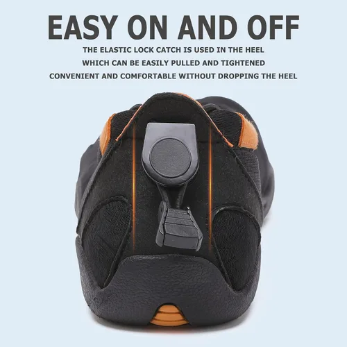 Vista 4 de YYXMS Zapatos de agua para hombres y mujeres, descalzos, de secado rápido, para pesca, buceo, caminar, navegar, surf, yoga