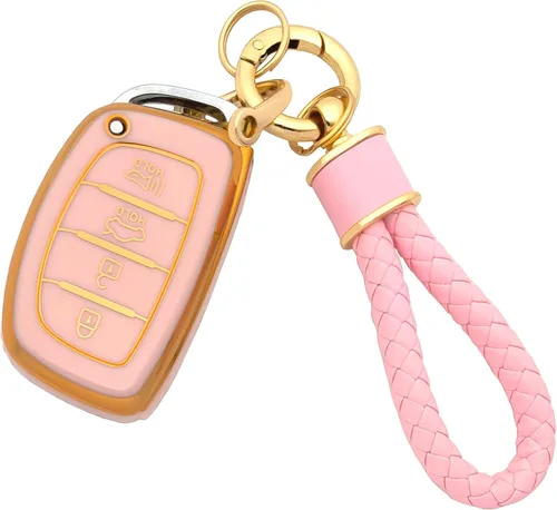 Vista 17 de Funda para Llavero Portallaves Estuche Soporte para Llaves Carcasa Protectora de TPU Suave Protector Accesorios para Automóvil