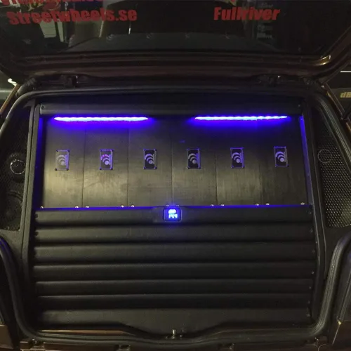 Vista 6 de Massive Audio Amplificador monobloque nano del borde 4000 vatios 1 ohmio estable E4