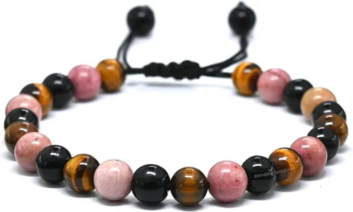 Vista 71 de Pulsera del zodiaco de cristales curativos