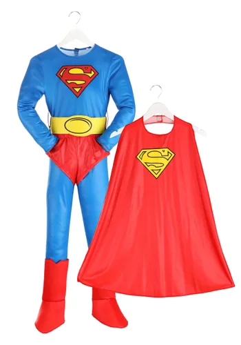 Vista 6 de Disfraz de Superman para Niños Multicolor