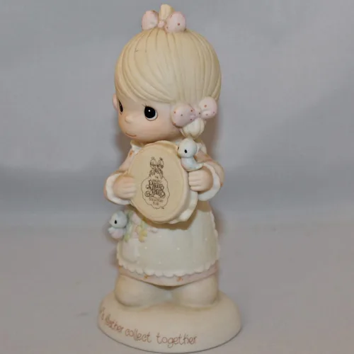 Vista 3 de Precious Moments Figurine "Birds of a Feather Collect Together