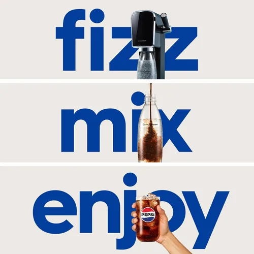 Vista 25 de SodaStream Máquina de agua con gas Art (negro) con CO2 y botella apta para lavavajillas