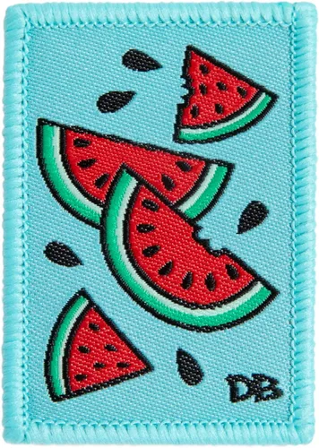 Vista 4 de Dime Bags Parches intercambiables Parches para personalizar bolsas de diez centavos (banana, paleta, sandía)