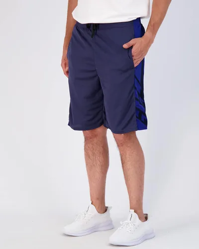 Vista 2 de Real Essentials 5 Pack Men's Mesh Athletic Basketball Shorts Quick Dry Activewear with Pockets