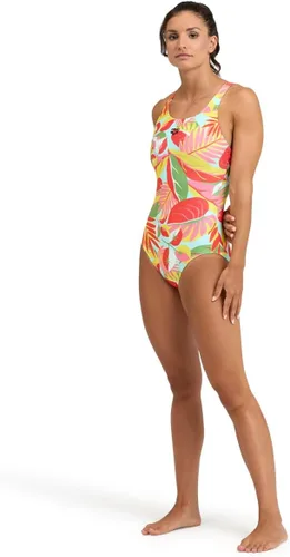 Vista 5 de ARENA Performance Tropic - Traje de baño de una pieza para mujer con control Pro Back MaxLife