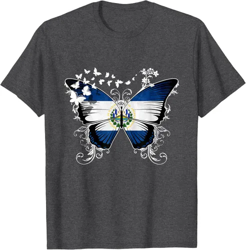 Vista 37 de Camiseta con diseño de bandera de El Salvador