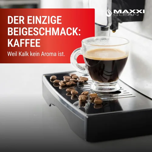 Vista 6 de Maxxi Clean 2 x 750 ml Universal Descaler Concentrate for Coffee Machines and Fully Automatic Coffee Machines of All Types for 12 Descaling