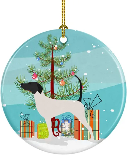 Vista 66 de Caroline's Treasures Cavalier King Charles Spaniel - Adorno de cerámica para árbol de Navidad, decoración colgante para el hogar, Navidad, fiestas