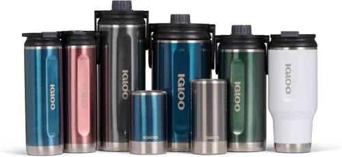 Vista 7 de Igloo Botella de acero inoxidable, Twist 'n' Chug