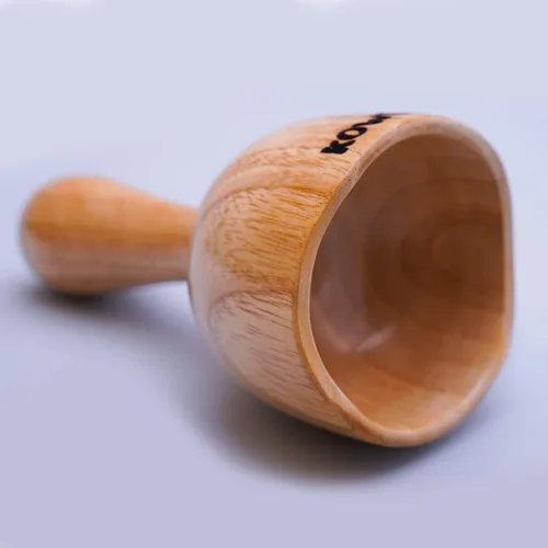 Vista 2 de Herramienta de madera de masaje de copa sueca, terapia de madera colombiana