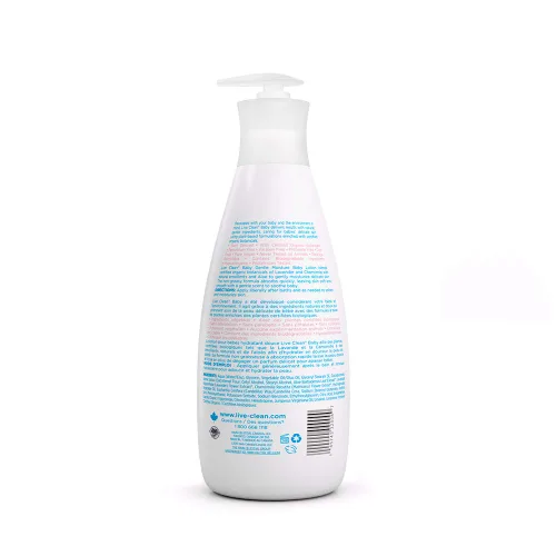 Vista 2 de Live Clean Loción hidratante para bebés para bebés, 25 oz