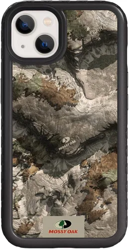 Vista 27 de cellhelmet Mossy Oak Agua Yellowfin Funda de doble capa en morado lila diseñada para iPhone 13 Pro Max a prueba de golpes y caídas, duradera