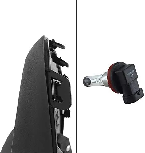 Vista 5 de AKKON - Para Honda Civic 2 puertas 2014 2015 Coupe Lente amarilla para defensa con interruptor + focos