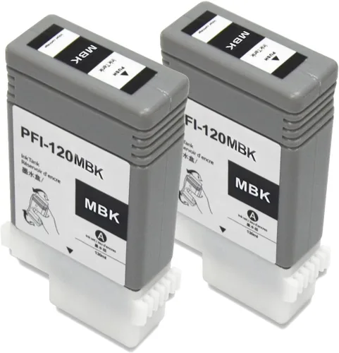 Vista 9 de YOUEXPERT Cartucho de tinta de pigmento PFI-107 MBK para Canon PFI107 PFI-107 PFI107MBK PFI-107 6705B001 para ImagePROGRAF iPF670 IPF 670 MFP L 24