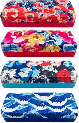 Vista 2 de Folaxshoo - Funda protectora rígida para gafas unisex