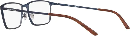 Vista 5 de Ralph by Ralph Lauren Men's Rl5103 Metal Rectangular Prescription Eyeglass Frames