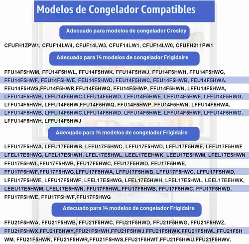 Vista 5 de 297370600 Congelador Control de Usuario/Tablero de Pantalla Asamblea