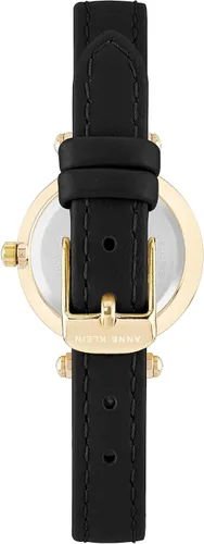Vista 3 de Anne Klein Reloj con correa de cuero para mujer