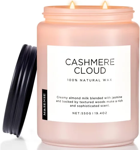 Vista 14 de M&SENSE Ode to Winter - Vela perfumada para el hogar, cera de soja natural, mecha de algodón, aroma de invierno, 7.05 onzas hasta 50 horas de tiempo