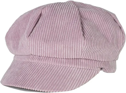 Vista 2 de Belsen Gorra unisex de pana de algodón para Newsboy Gatsby Ivy Hat