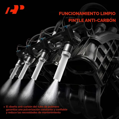 Vista 7 de A-Premium Conjunto de inyector de combustible compatible con Chevrolet