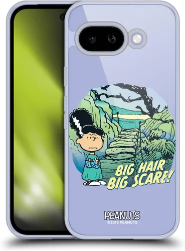 Vista 163 de Head Case Designs Funda de gel Spooktacular con licencia oficial de Peanuts Linus y Snoopy [protección de grado militar] compatible con Google Pixel