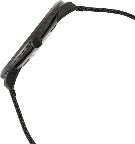 Vista 3 de Tommy Hilfiger Reloj deportivo de cuarzo de acero inoxidable y malla para hombre color negro Modelo 1791464 Negro - Reloj de cuarzo