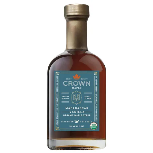 Vista 11 de Crown Maple Jarabe de Arce Orgánico con Sabor a Mantequilla Marrón, Sin Gluten, Sin Conservantes, Sin OMG, para Panqueques, Gofres y Tostadas