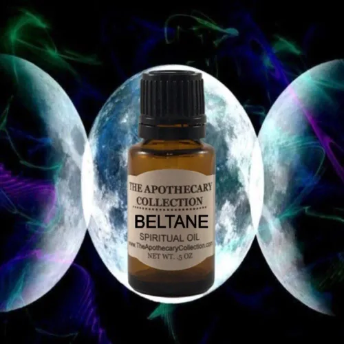 Vista 2 de BELTANE - Aceite espiritual wicca (aceite) para Hoodú, Vudú, Santeria, Wicca, Raíces y hechizos