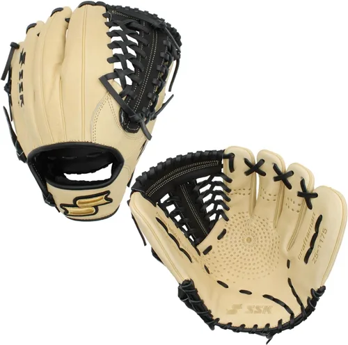 Vista 41 de SSK Z5 Craftsman Guante de béisbol para infield – 11.25” - 11.5” - 11.75” - 12” – Lanzamiento con mano derecha y izquierda