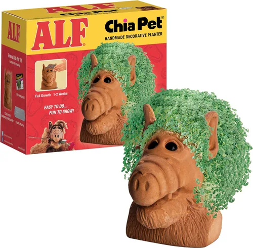 Vista 11 de Chia Pet Emoji Winky con paquete de semillas, maceta decorativa de cerámica, fácil de hacer y divertido de cultivar, regalo novedoso, perfecto