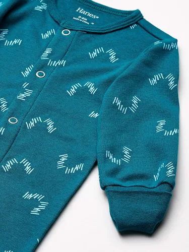 Vista 12 de Hanes Ultimate Baby - Trajes para dormir y jugar (2 unidades), para bebés, flexibles