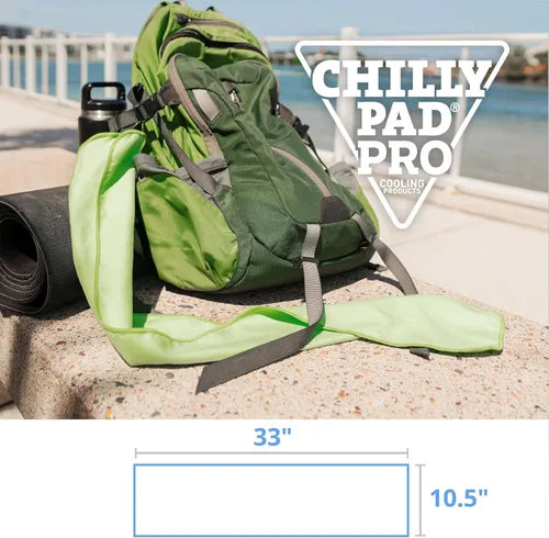 Vista 6 de FROGG TOGGS Chilly Pad Pro - Toalla de enfriamiento instantáneo de microfibra suave, lavable a máquina, 33 x 10.5 pulgadas Chemical-free