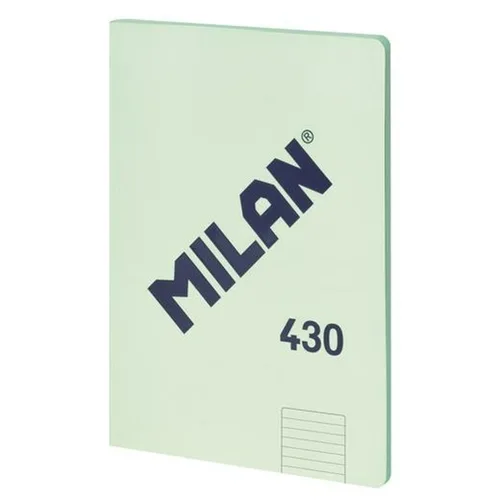 Vista 3 de Libreta Milan 430 Verde A4 48 Hojas (3 Unidades)