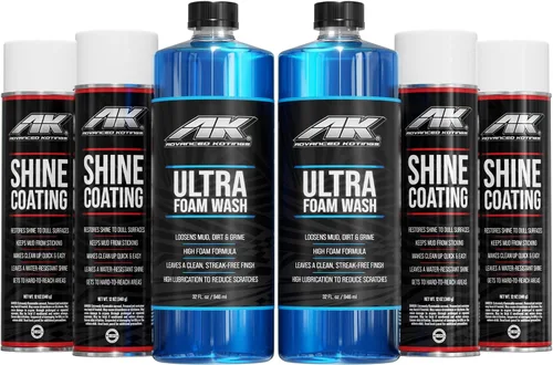 Vista 9 de Advanced Kotings - Spray de revestimiento de alto brillo Revive superficies opacas, protector UV, vinilo, goma, plástico, fácil limpieza