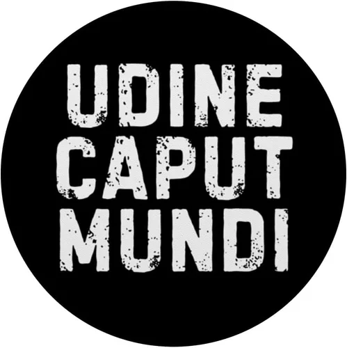 Vista 3 de Udine Caput Mundi Udinese Simpatica Uomo Donna Bambino PopSockets Adhesive PopGrip